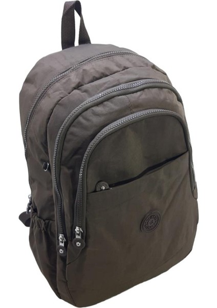 Klinkır Okul Çantası Hafif Yağmur Geçirmez Kumaş Çok Cepli modelleri