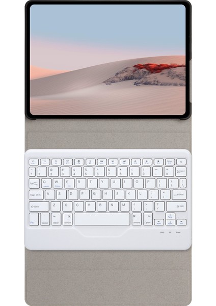 Yuekeda-Microsoft Surface Go 3/2/1 Için Bluetooth Klavye Deri Kılıfı (Yurt Dışından)