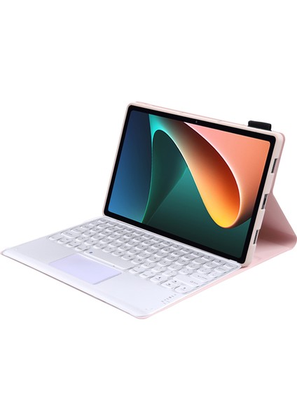 Yuekeda-Xiaomi Pad 5/5 Pro Için Bluetooth Klavye Deri Tablet Kılıfı (Yurt Dışından)