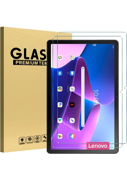 MTK Moveteck Lenovo Tab M10 Plus 10.6 Inç TB-125FU - TB-128FU - TB-128XU Uyumlu  Ekran Koruyucu Şeffaf Cam Nano Esnek Kırılmaz Ekran Camı Tam Kaplama Tablet Ekran Koruyucu Cam