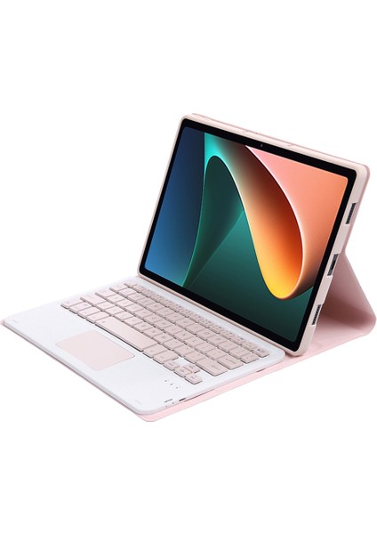 AN05-A Touch Bluetooth Klavye Pu Kılıfı Xiaomi Pad 5 (Yurt Dışından)