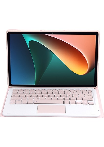 AN05-A Touch Bluetooth Klavye Pu Kılıfı Xiaomi Pad 5 (Yurt Dışından)