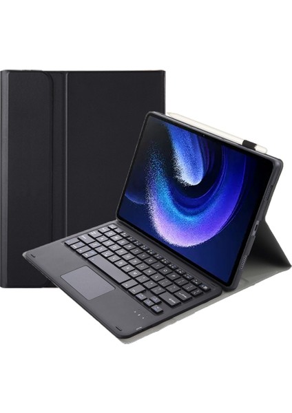 Yuekeda-Xiaomi Pad 6 / Pad 6 Pro Için Dokunmatik Pad ile Deri Kılıf (Yurt Dışından)