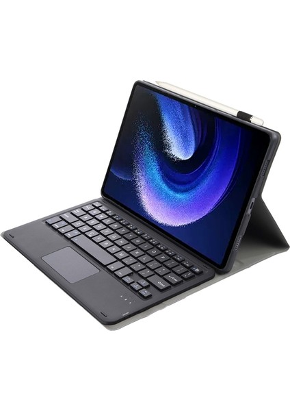 Yuekeda-Xiaomi Pad 6 / Pad 6 Pro Için Dokunmatik Pad ile Deri Kılıf (Yurt Dışından)