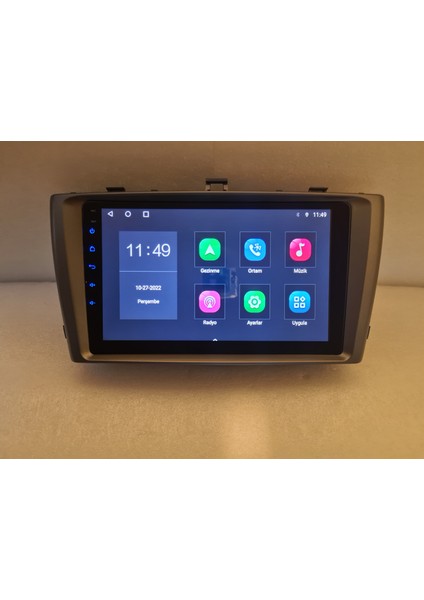 Toyota AVENSIS（2010-2015 Yıl）android Sürüm 13 Kablosuz Carplay 4gb Ram 64GB Rom Hafıza Navigasyon Multimedya 9 Inç Ekran