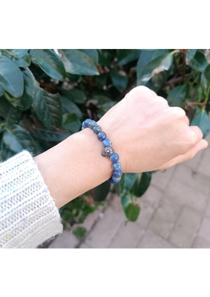 Bileklik Lapis Doğal Taş Kuru Kafa Esnek Bileklik fiyatları