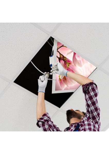 60X60 LED Panel Sıva Altı Desenli Tekli 46510006SA