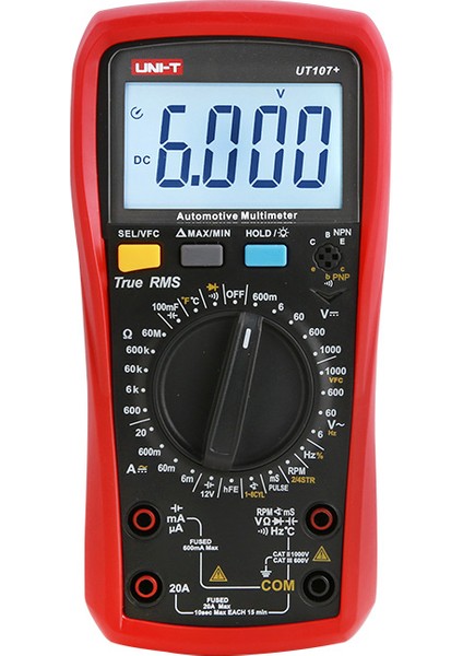 UT107 Avuçiçi Çok Fonksiyonlu Otomotiv Ölçü Aleti