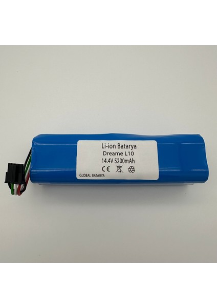 Dreame L10 Akıllı Robot Süpürge Bataryası 14.4V 5200MAH Pil