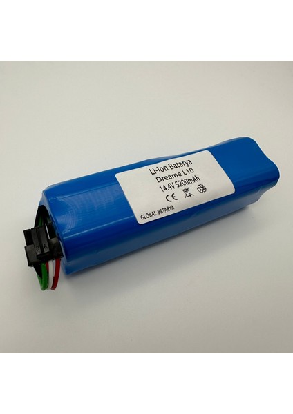 Dreame L10 Akıllı Robot Süpürge Bataryası 14.4V 5200MAH Pil