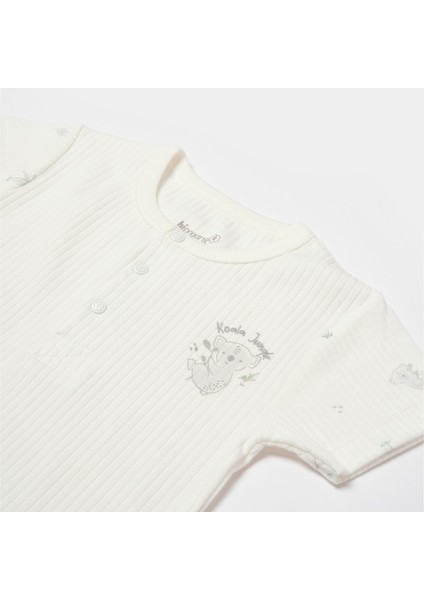 Koala Jungle Kısa Kollu Bebek Body 56972