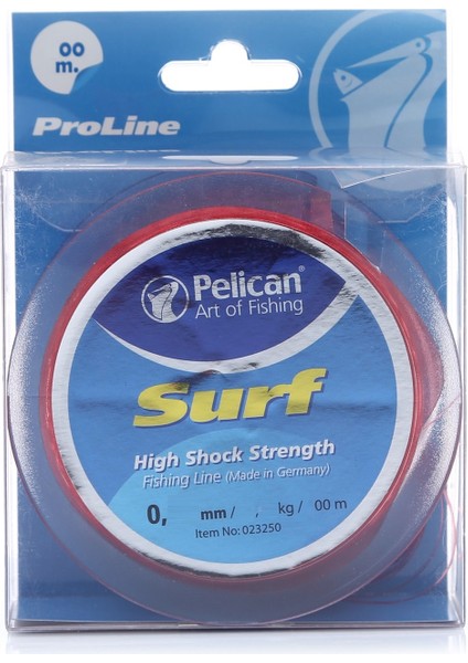 Pelıcan Surf Makara Misina 500 M 0,40 Mm 13,15 Kg