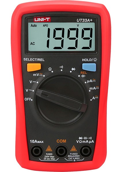 UT33A+ Avuçiçi Dijital Multimetre