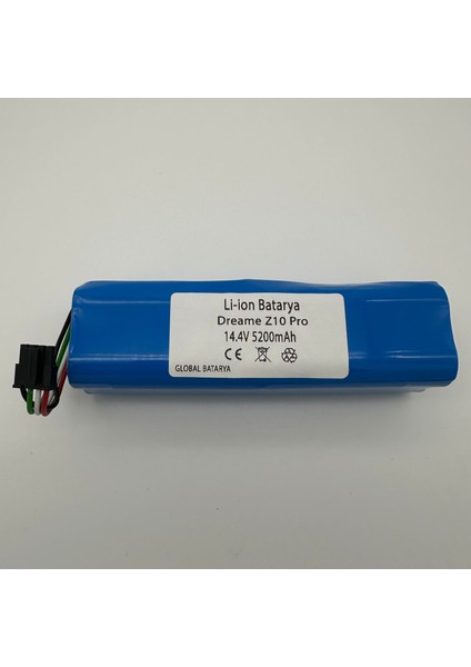 Dreame Z10 Pro Akıllı Robot Süpürge Bataryası 14.4V 5200MAH Pil