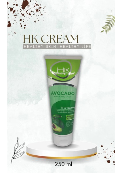 Avokado El Yüz Ve Vücut Kremi 250 Ml