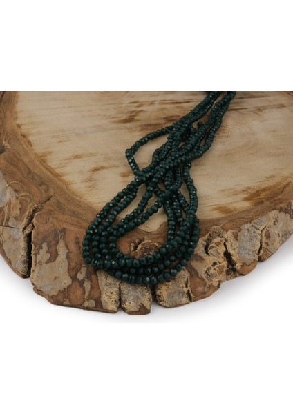 Kristal Boncuk 3 mm Yeşil A133