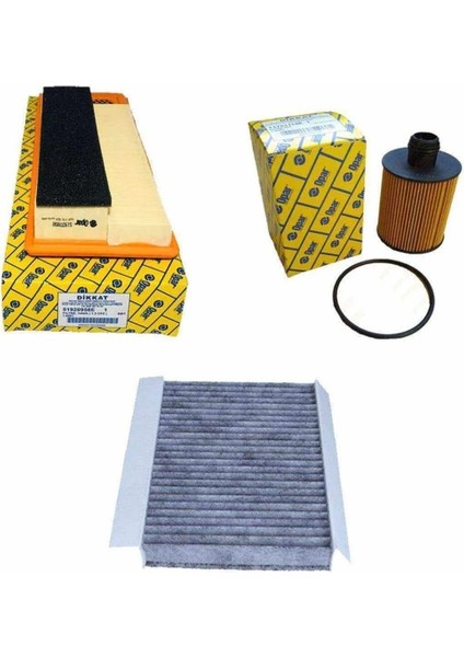 Fiat 500 L Euro 5 Filtre Bakım Seti 2012-SONRASI 83-94 Bg