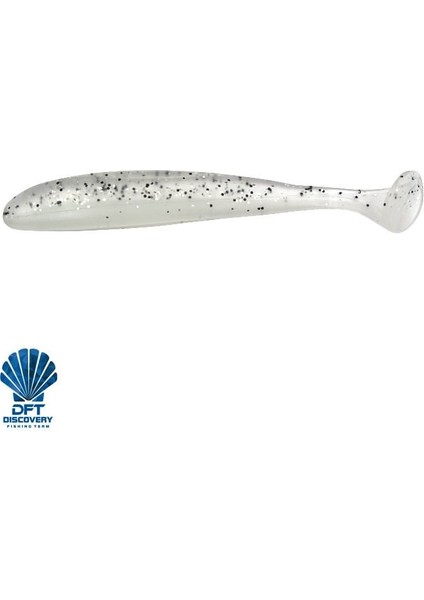Yumuşak Yem 9 cm 4g Renk:01 Ş.Beyaz Simli 1/6