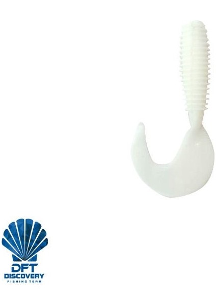 Yumuşak Yem 5 cm 1,2 g Renk:025 Beyaz 1/12