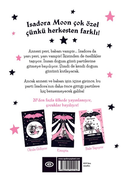 Isadora Moon Doğum Gününü Kutluyor - Harriet Muncaster