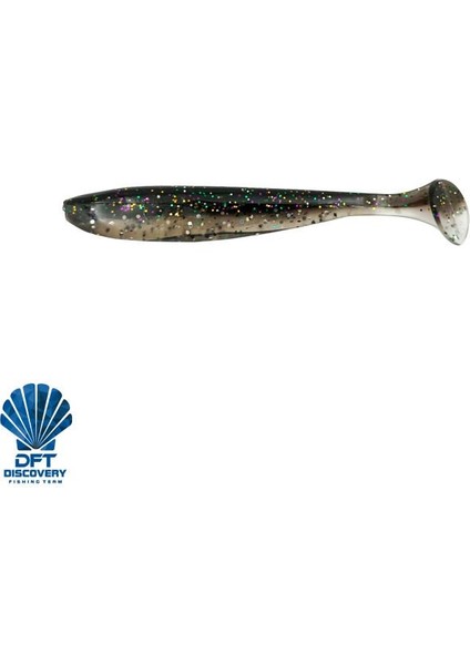 Yumuşak Yem 6,5cm 1.6g R:06 Siyah Simli 1/12