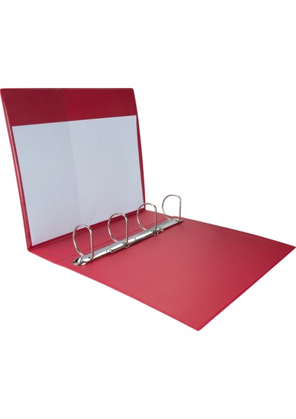 Pvc 4D Halkalı Klasör Kırmızı 7 cm Sırt fiyatları