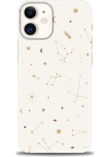 iPhone 12 Kılıf Hd Baskılı - Yıldız Haritası