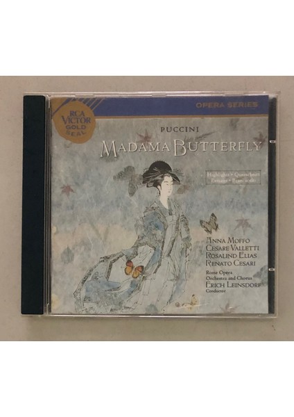 Giacomo Puccini Madama Butterfly CD (Orjinal Dönem Baskı)