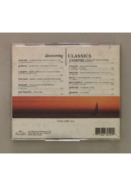 Discovering Classics CD (Orjinal Dönem Baskı)