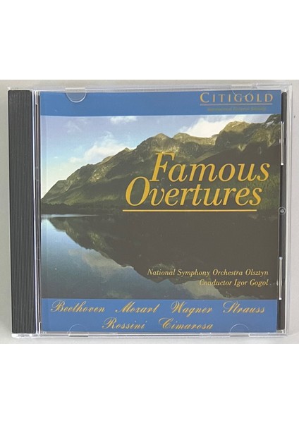 Famous Overtures CD (Orjinal Dönem Baskı)