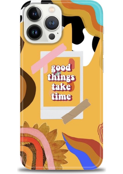 iPhone 15 Pro Max Kılıf Hd Baskılı - Take Time