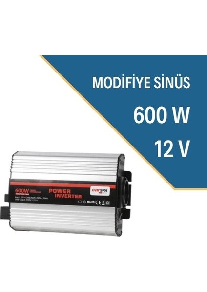 600W-12V Modifiye Sınüs Inverter