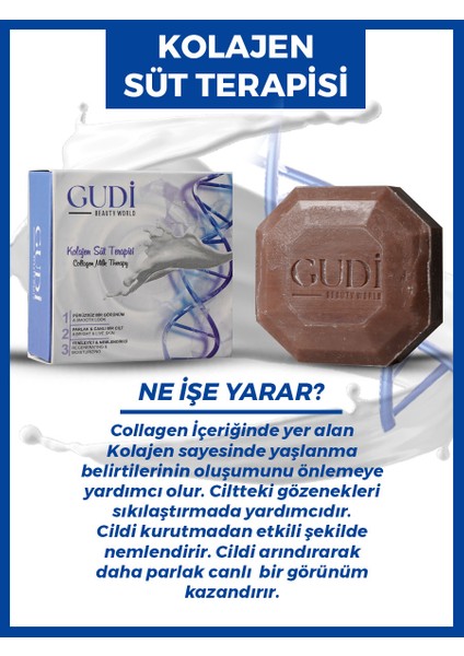 Collegen & Milk Therapy Saç ve Cilt Bakım Sabunu 120 gr