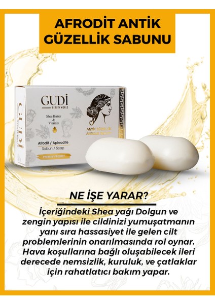 Afrodit Antik Güzellik Cilt Sabunu 2 x 70 gr