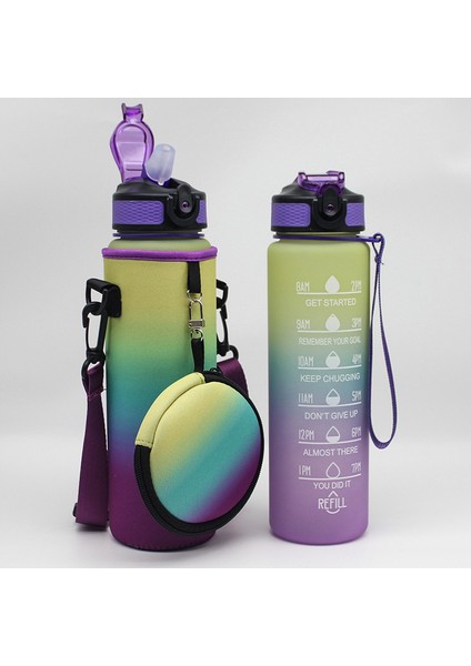 Dışarıdaki Spor Şişesi Dolu Maddeler, Taşınabilir ve Taşınabilir 1000ML Koruma Davası Için Kapı (Yurt Dışından)