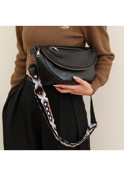 Gobo Dükkanı Moda Yapıştırıcı Bag Retro Crossbody Bag Women's Bag Casual Minimalist Chest Bag Women (Yurt Dışından) fiyatları