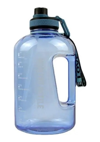 Kamardey Motivation Water Bottle 2200ML Su Bottle Sports Water Bottle - Bpa Free (Yurt Dışından)