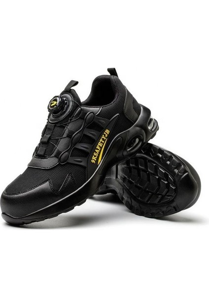 Çelik Toe Güvenlik Ayakkabıları Kumaş Nefes Alabilir Üst Süper Işık Fitgo Shoelace (Yurt Dışından) modelleri