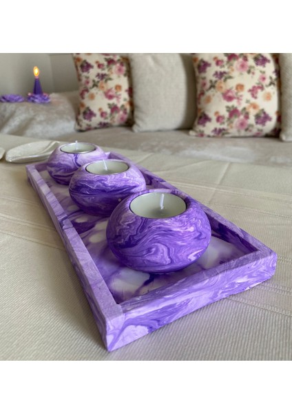 El Yapımı 3'lü Set,Mumluk,Dekoratif Mumluk,Tealight Mumluk,Hediyelik Eşya indirimleri
