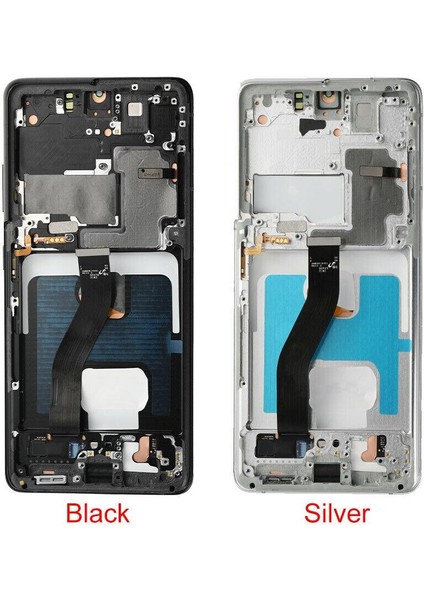 Samsung Galaxy S21 Ultra 5g G998 LCD Ekran Dokunmatik Siyah Servis