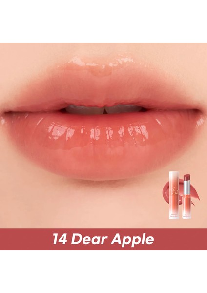 Vegan Glasting Melting Dusty On The Nude Nemlendirici Cam Görünüm Sağlayan Dudak Balmı - 14 Dear Apple fiyatları