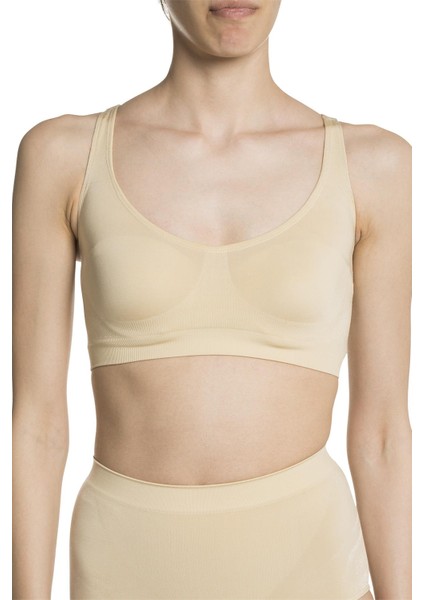 Compression Toparlayıcı Dikişsiz Korse Büstiyer
