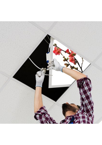 60X60 LED Panel Sıva Altı Desenli Tekli 46510022SA