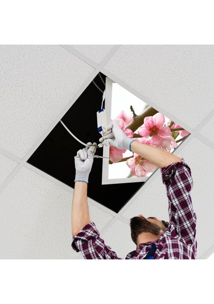 60X60 LED Panel Sıva Altı Desenli Tekli 46510025SA