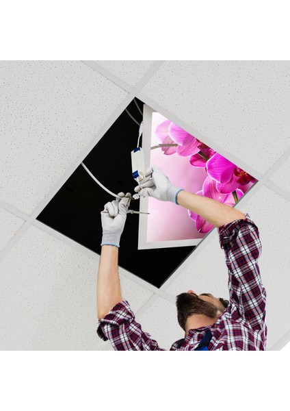 60X60 LED Panel Sıva Altı Desenli Tekli 46510024SA