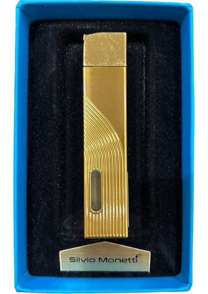 Sarı Kare Gazlı Metal Çakmak 109467