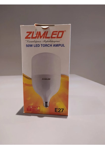 50W LED Torch Ampul Beyaz