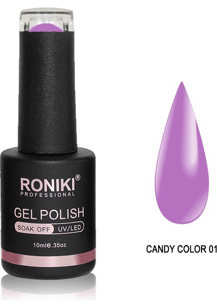 Kalıcı Oje Candy Color 01 10ml