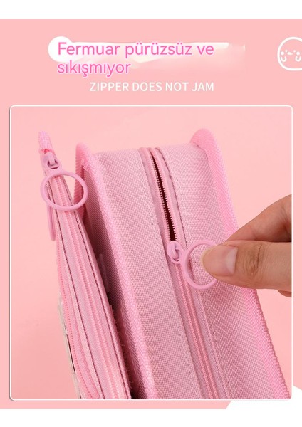 Ilkokul ve Ortaokul Öğrencileri Sevimli Karikatür Büyük Kapasiteli Kalem Kutusu (Yurt Dışından) modelleri