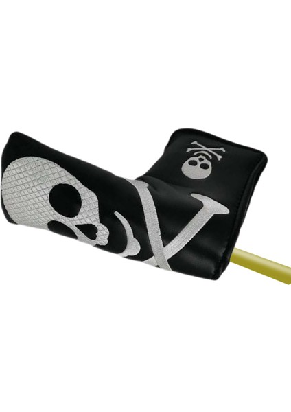 Dayanıklı Su Geçirmez Golf Golf Sopası Kılıfı Kafatası Desen Bıçak Atıcı Kadın Erkek Düz Siyah (Yurt Dışından) indirimleri